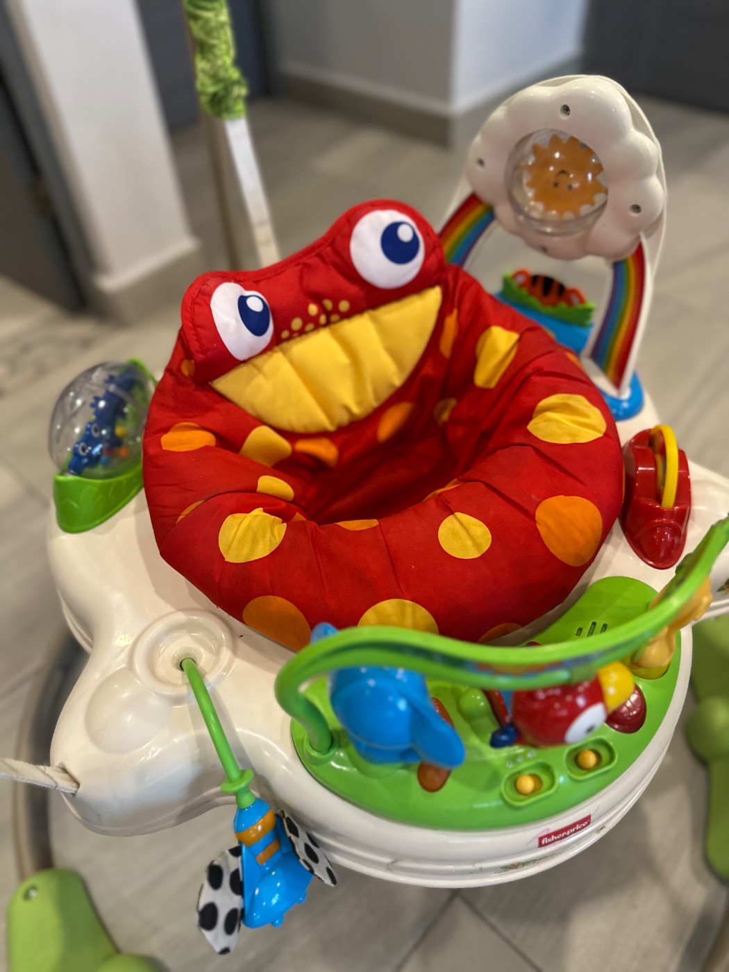 Fisher-Price Jumperoo Centro de Actividades de Ranita en venta